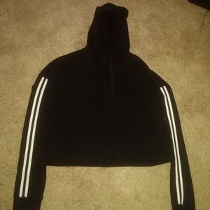 Crop top hoodie